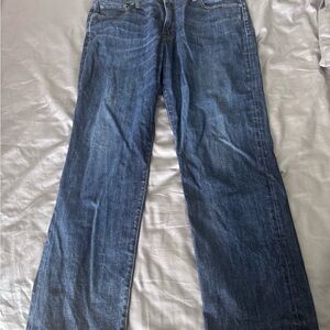 Lucky Brand Men's Blue Straight-Leg Jeans